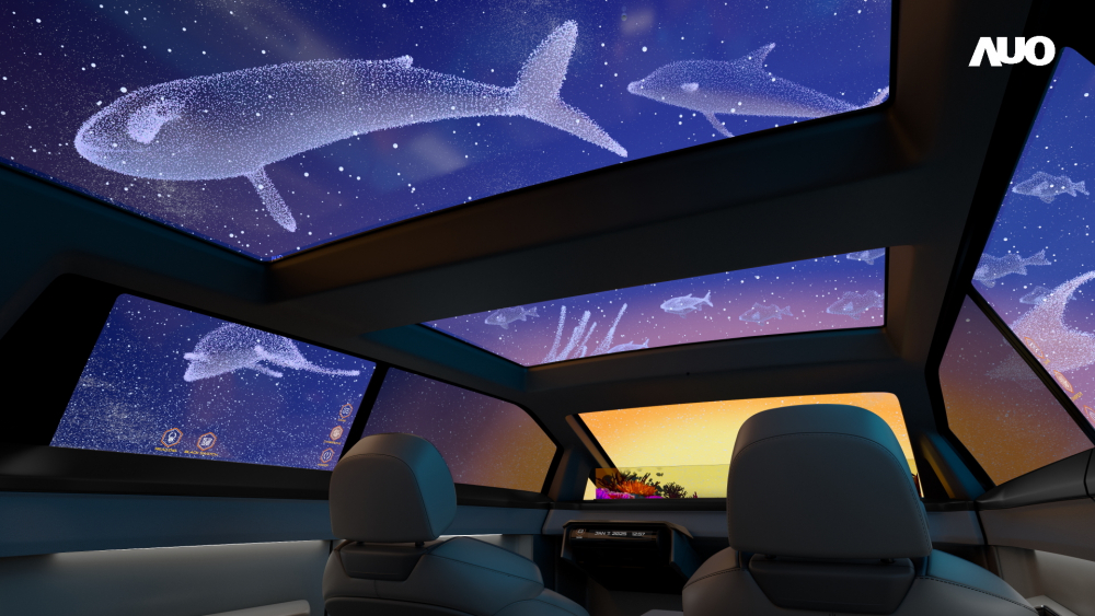 DUOBAO�����پW(w��ng)��Smart Cockpit 2025չʾһϵ���I(l��ng)�ȘI(y��)���Micro LED Display HMI ��Q���������лþ�ȫ����Ļ(Vitrual Sky Canopy)��ȫ���׶Ȍ�(d��o)���ߴ���͸��Micro LED �@ʾ�����촰�đ�(y��ng)�ã�����o߅�H�ĳ���ʽ�w�(y��n)